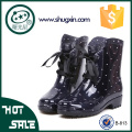 Женские сапоги дождь Непромокаемую обувь мода короткие ботильоны Watershoes Б-813